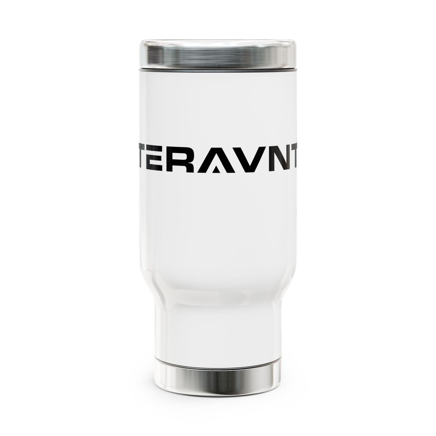 Tervant Stainless Steel Travel Mug with Handle - 14oz - Perfect for On-the-Go Coffee Lovers