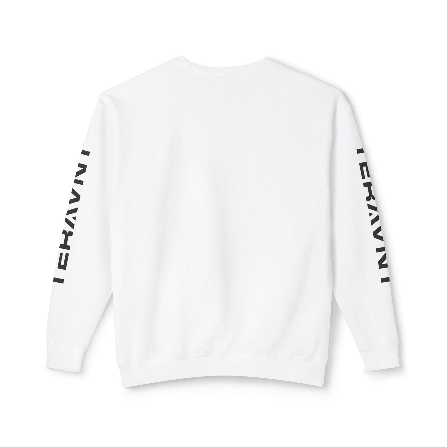 Teravanti Unisex Lightweight Crewneck Sweatshirt - Minimalist Design for Everyday Comfort