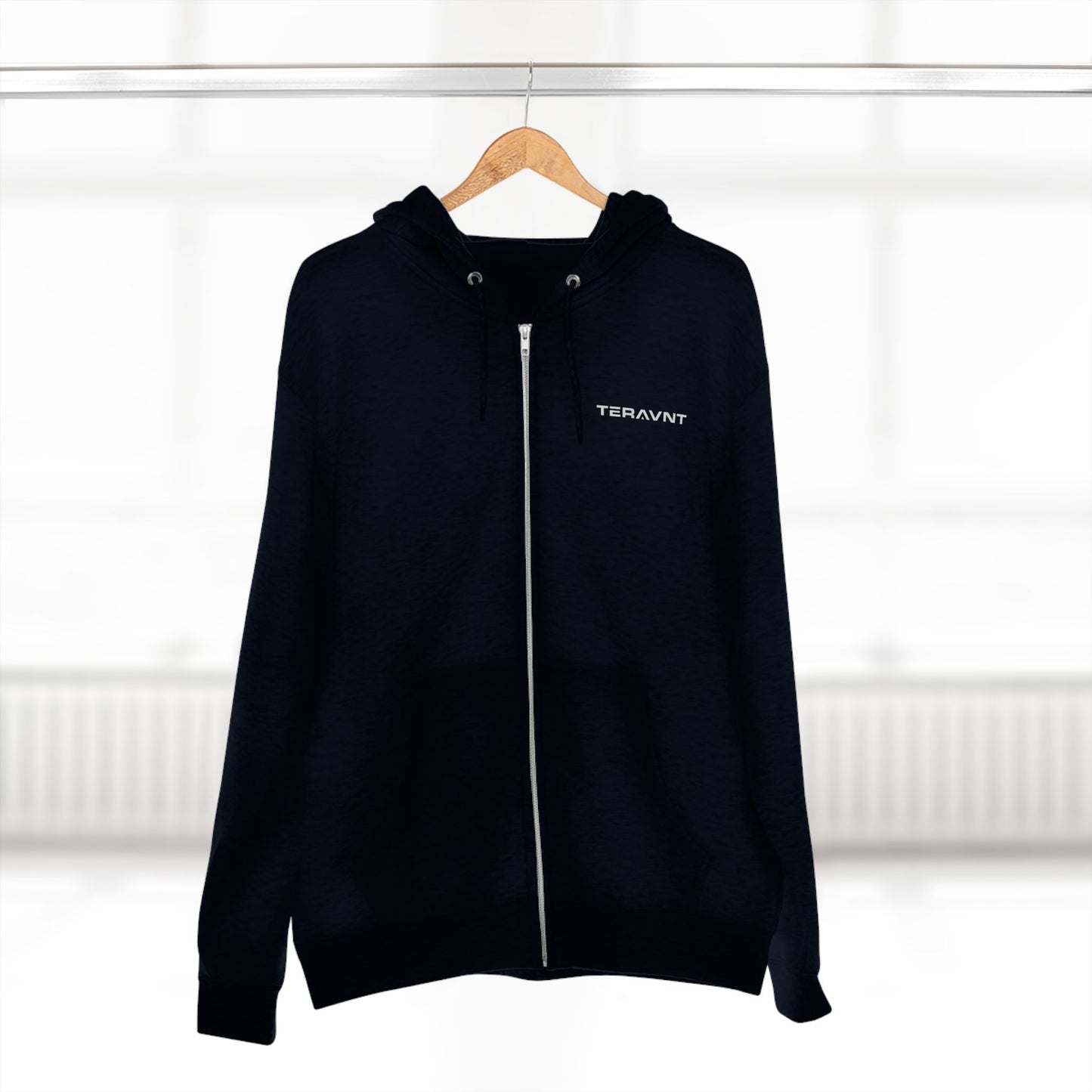 Teravnt Unisex Zip Hoodie - Cozy Everyday Comfort