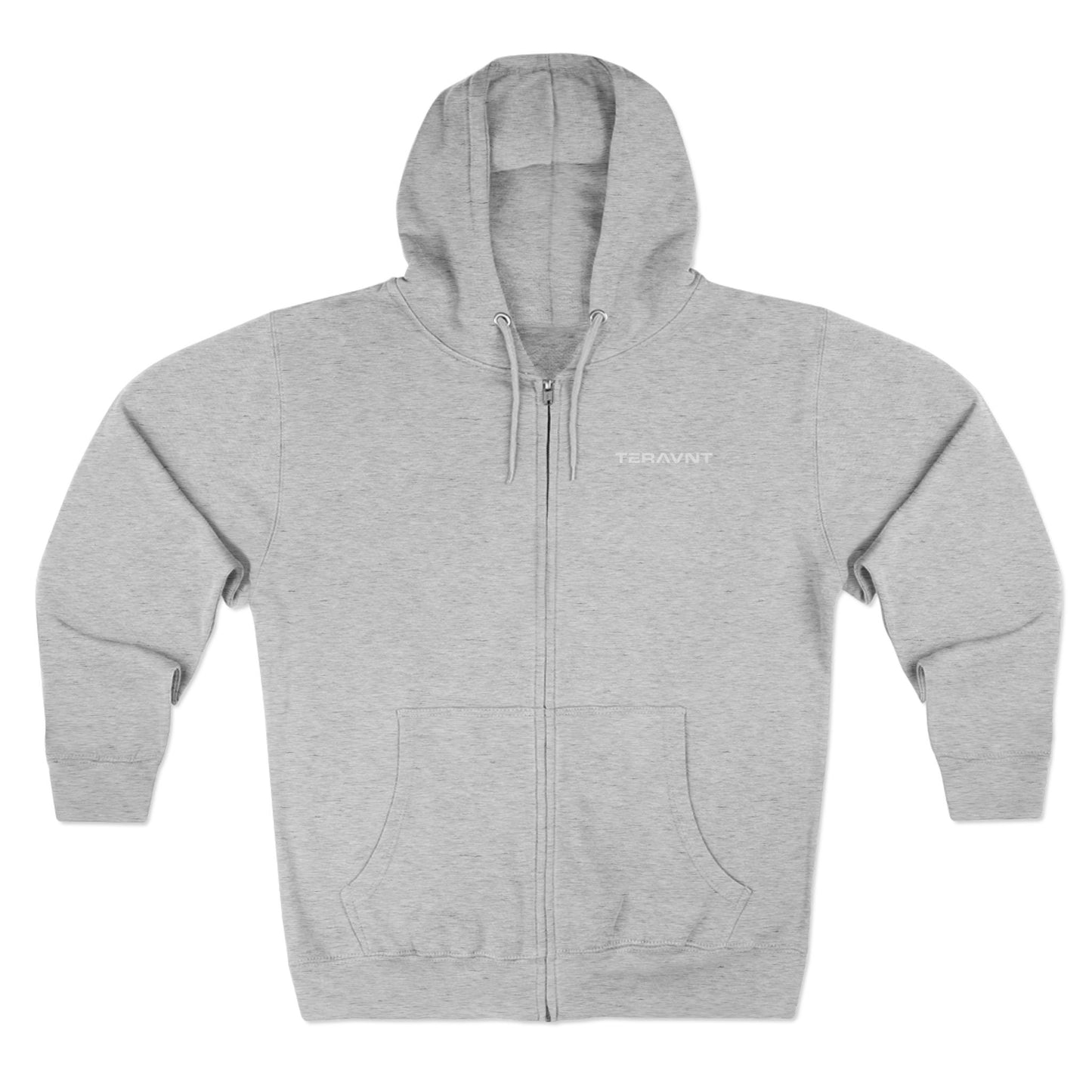 Teravnt Unisex Zip Hoodie - Cozy Everyday Comfort