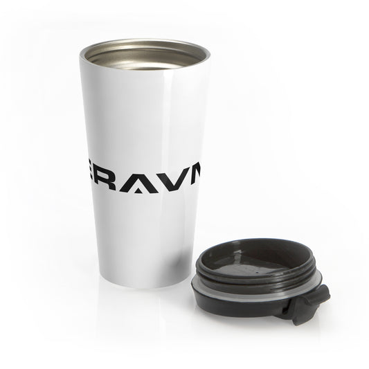 Teravnt Stylish Stainless Steel Travel Mug - Perfect for On-the-Go Coffee Lovers